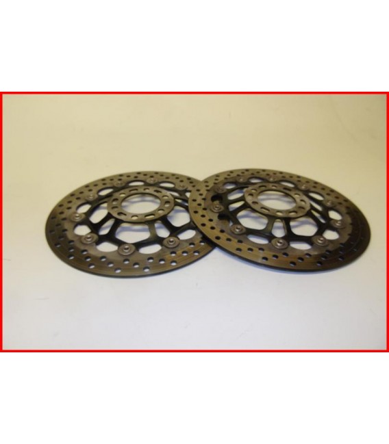 HYOSUNG GT 650 R SPORT 2005-2007 2 DISQUES DE FREIN AVANT " 633 kms" - OCCASION