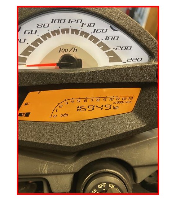 KAWASAKI ER6 650 2009-2011 COMPTEUR DE VITESSES " 16949 kms "-OCCASION