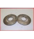KYMCO KXR 250 2004-2007 2 DISQUES DE FREIN AVANT "4.1 mm" - OCCASION