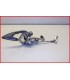 TRIUMPH 1050 SPRINT ST 2005-2010 PLATINE CALE PIED AVANT GAUCHE - OCCASION