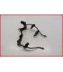 HONDA CRM 125 1990-2000 SUPPORT DE COMPTEUR DE VITESSES - OCCASION