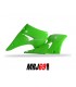 KAWASAKI 125 / 250 KX 03-08 OUIES DE RADIATEURS POLISPORT Type Origine Vert -NEUF