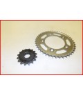 HONDA HORNET 600 2007-2010 PIGNON ET COURONNE KIT CHAINE - OCCASION