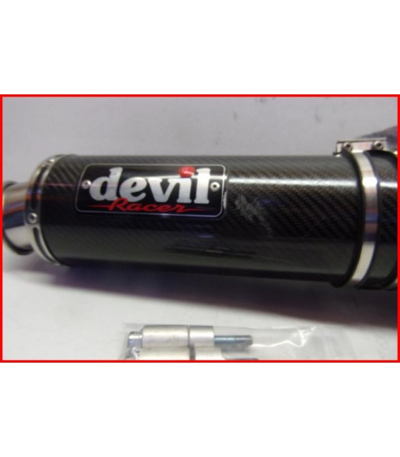 SUZUKI SV 650 2003-2006 SILENCIEUX ECHAPPEMENT DEVIL "position haute" - OCCASION