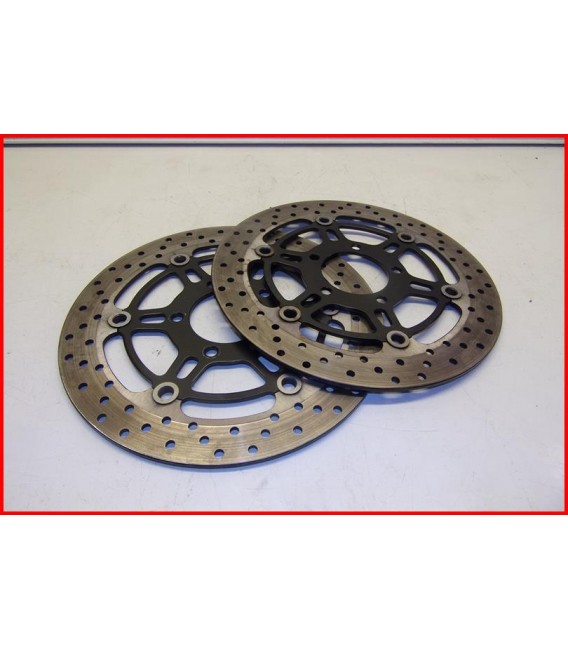 SUZUKI SV 650 2003 -2010 2 DISQUEs DE FREIN AVANT -OCCASION